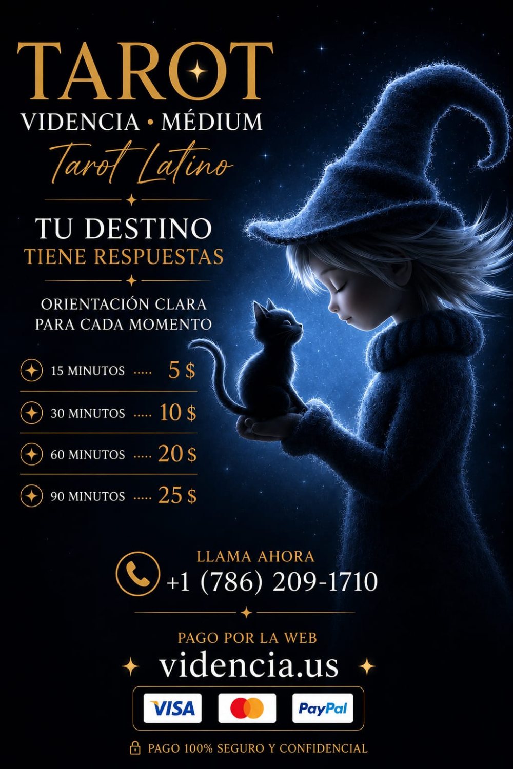 TAROT Y VIDENTES SIN ESPERAS · DESDE $5