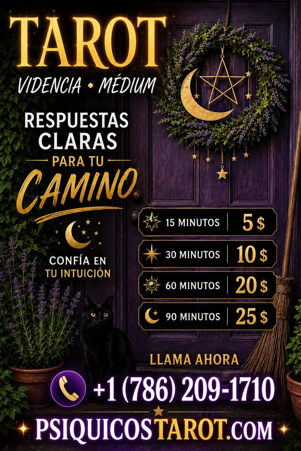 TAROT CARDS SIN ESPERAS · DESDE $5